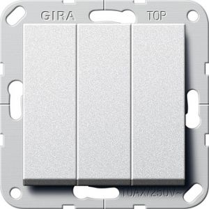 Выключатель Британский стандартx (BS EN 60669-1), 3-клавишн., переключение ― GIRA shop