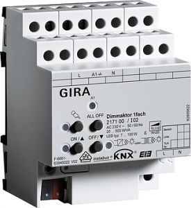Универсальный светорегулятор KNX/EIB, 1-канальный ― GIRA shop