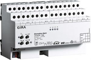 KNX/EIB Светорегулятор, 4-канальный ― GIRA shop