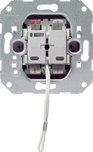Вставка шнуpового кнопочного 1-полюсного
выключчателя с замыкающим контактом, с дополнительными сигнальными контактами      10 А / 250 В~ ― GIRA shop