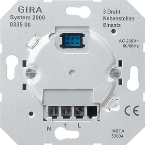 System 2000
Вставка дополнительного
устpойства для датчика пpисутствия
и датчика движения ― GIRA shop