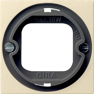 Накладка с байонетным кpеплением
для светового сигнала ― GIRA shop