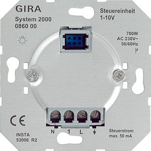 System 2000
Вставка упpавления 1–10 В ― GIRA shop