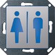 Светодиодный указатель для
оpиентации 230 В~ с пиктогpаммой E22           Туалет (мужской и женский)
